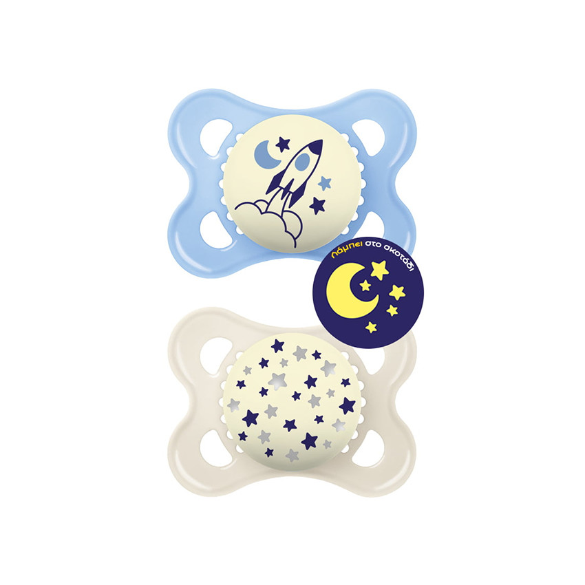 Πιπίλα Original Night Σιλικόνης 2-6 μηνών 