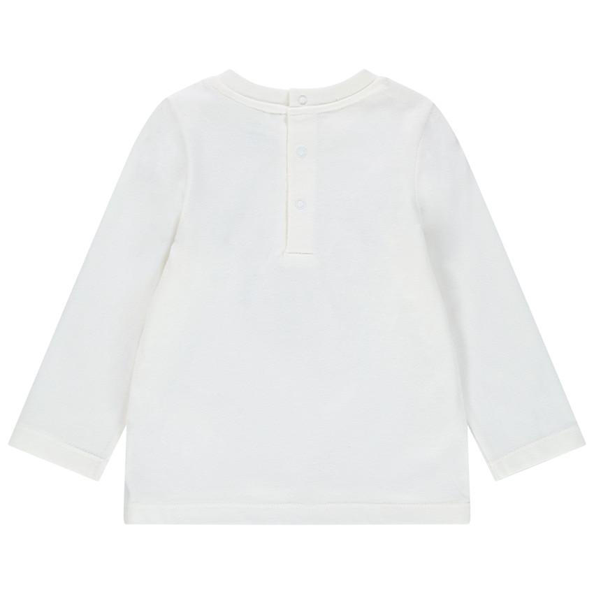 Μακρυμάνικη μονόχρωμη μπλούζα με στάμπα τον Mickey της Disney 