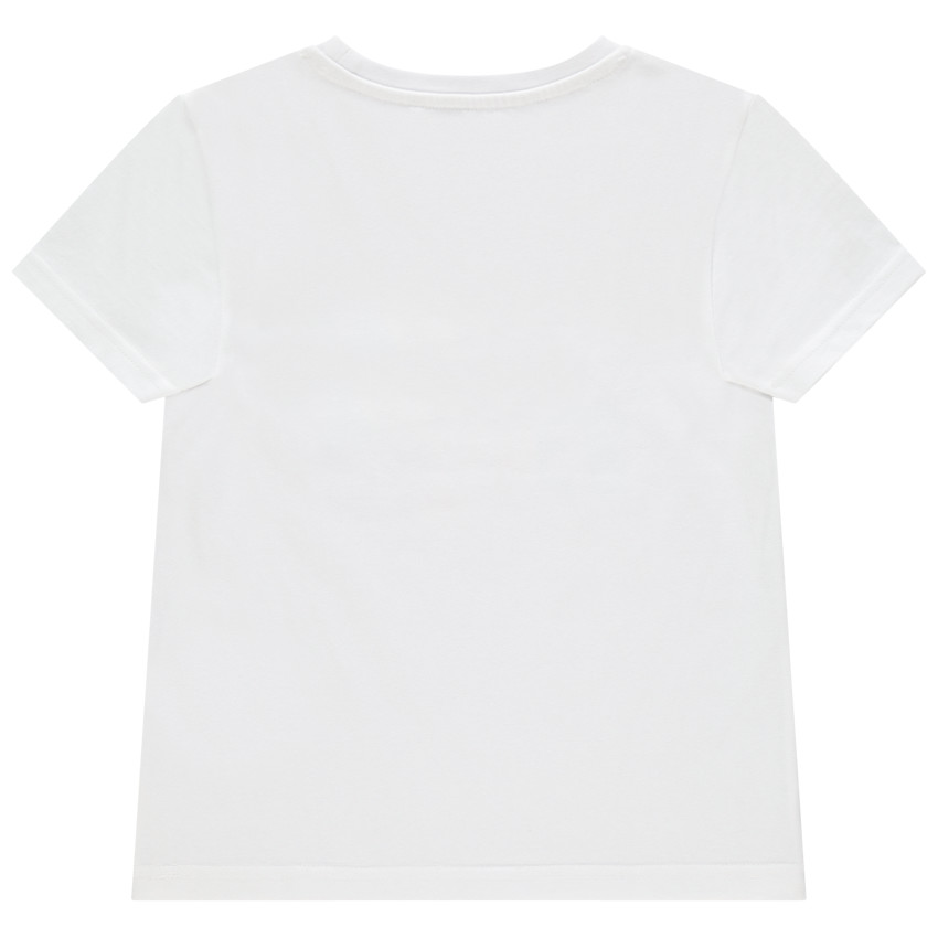 T-shirt κοντομάνικο με οργανικό βαμβάκι με σχέδιο χρωματιστό 