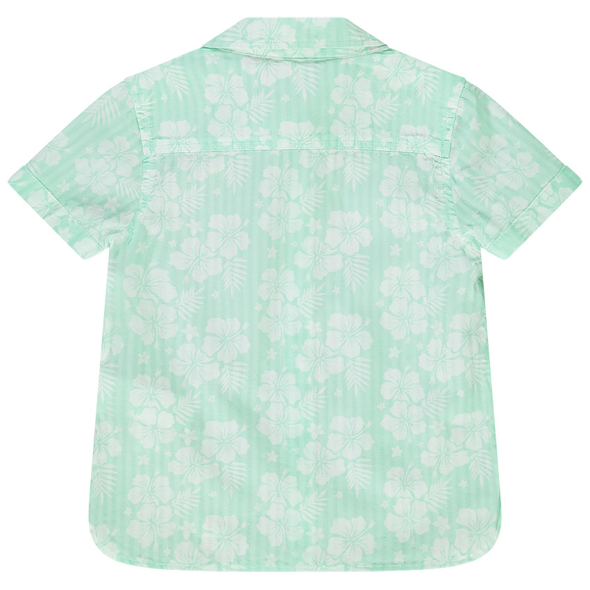 Chemise manches courtes imprimé hibiscus pour bébé garçon  Additional Chemise manches courtes imprimé hibiscus pour bébé garçon