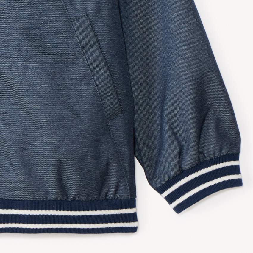 Coupe-vent en toile à capuche pour bébé garçon 