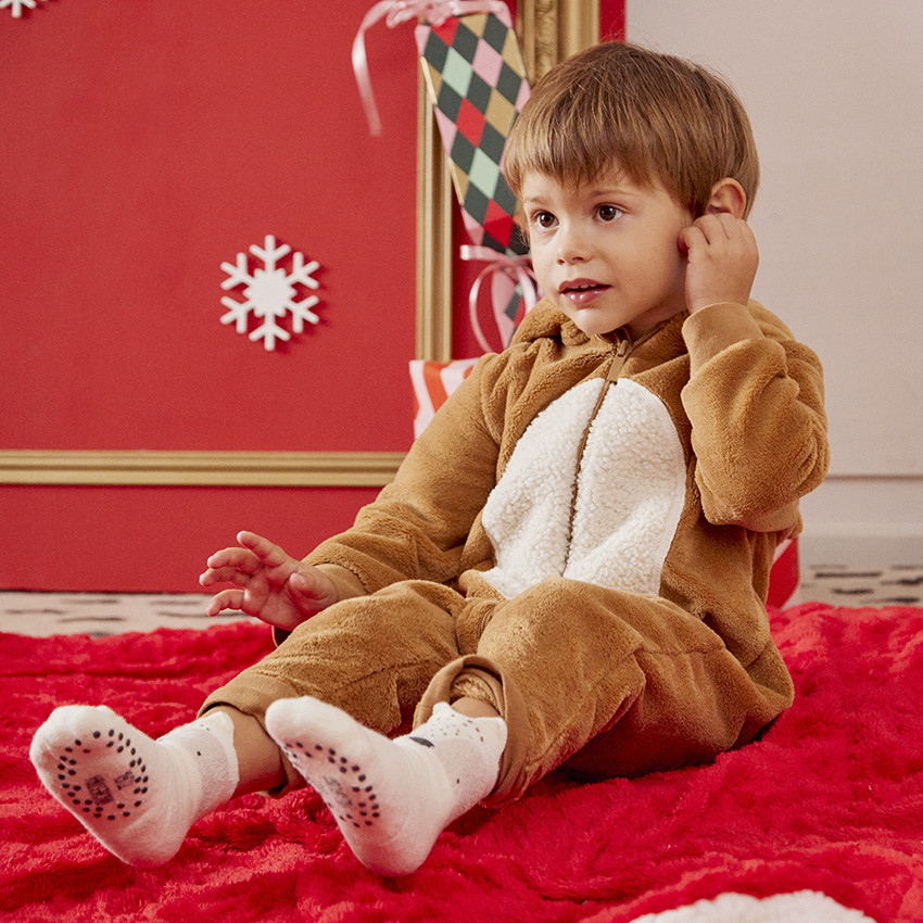 Σουρpyjama de Noël renard pour bébé garçon 