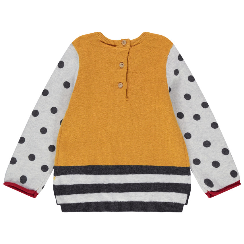 Pull en tricot à pois et rayures serti Minnie Disney  Additional Pull en tricot à pois et rayures serti Minnie Disney