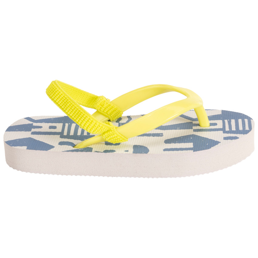 Σαγιονάρες με αφηρημένο print για αγόρι με λουράκι ανάλογα με την ηλικία 