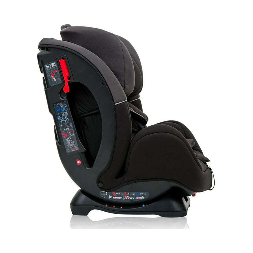 Κάθισμα Αυτοκινήτου Group 0-1-2 / 0-25 kg Black Grey Enhance  