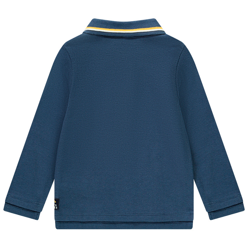 Polo μακρυμάνικο μονόχρωμο για bebe αγόρι  Additional Polo μακρυμάνικο μονόχρωμο για bebe αγόρι