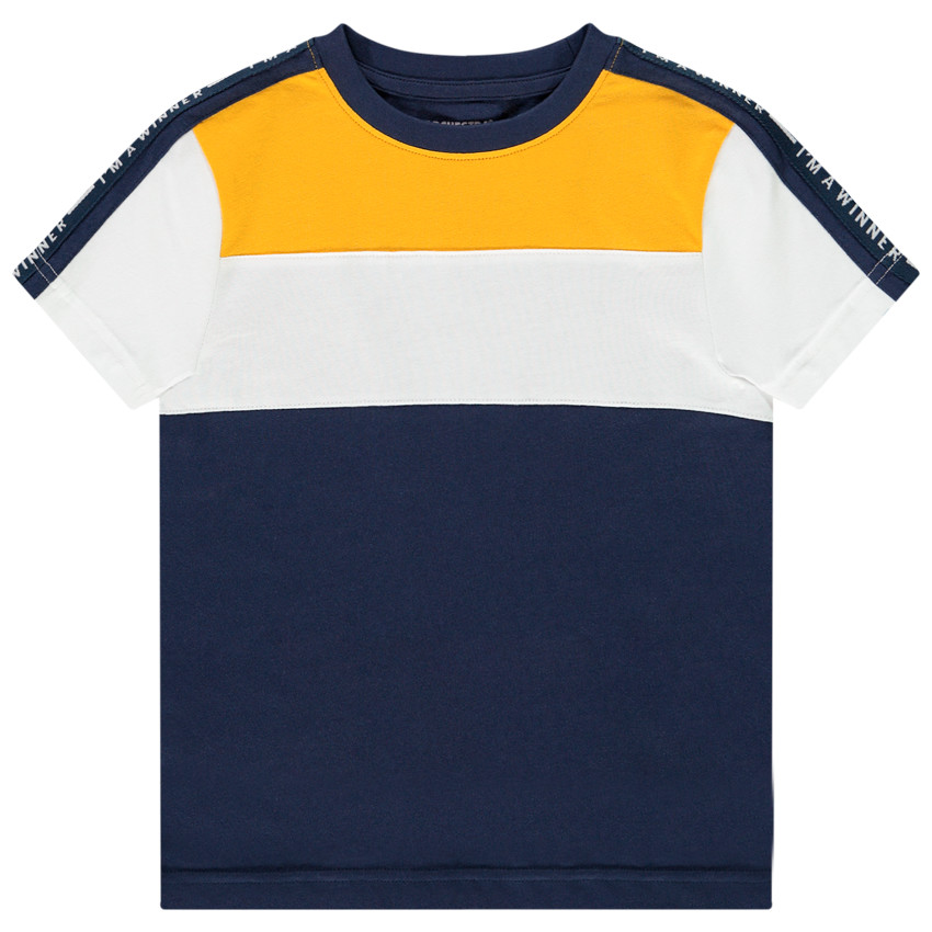 T-shirt Color block κοντομάνικο για αγόρι Main T-shirt Color block κοντομάνικο για αγόρι