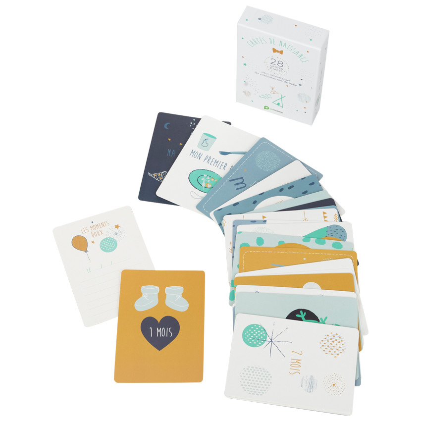 Κάρτες φωτογραφίας γέννησης μωρού αγόρι x28 