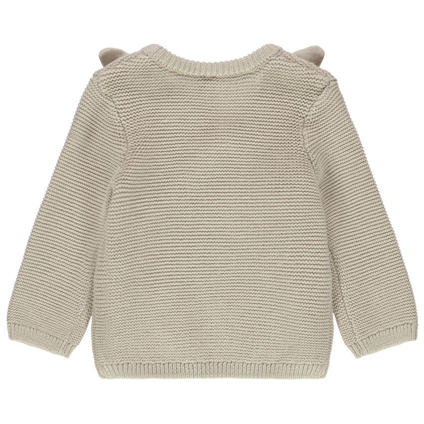 Brassière de naissance en tricot beige 