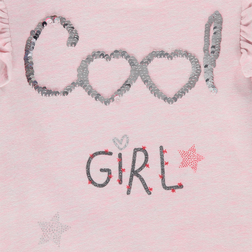 Φούτερ molleton με μαγικές παγιέτες 