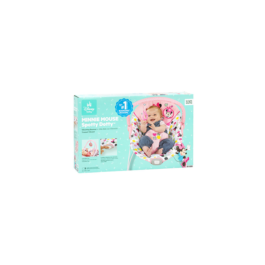 Βρεφικό Ρηλάξ με Δόνηση DISNEY Minnie Mouse Spotty Dotty 