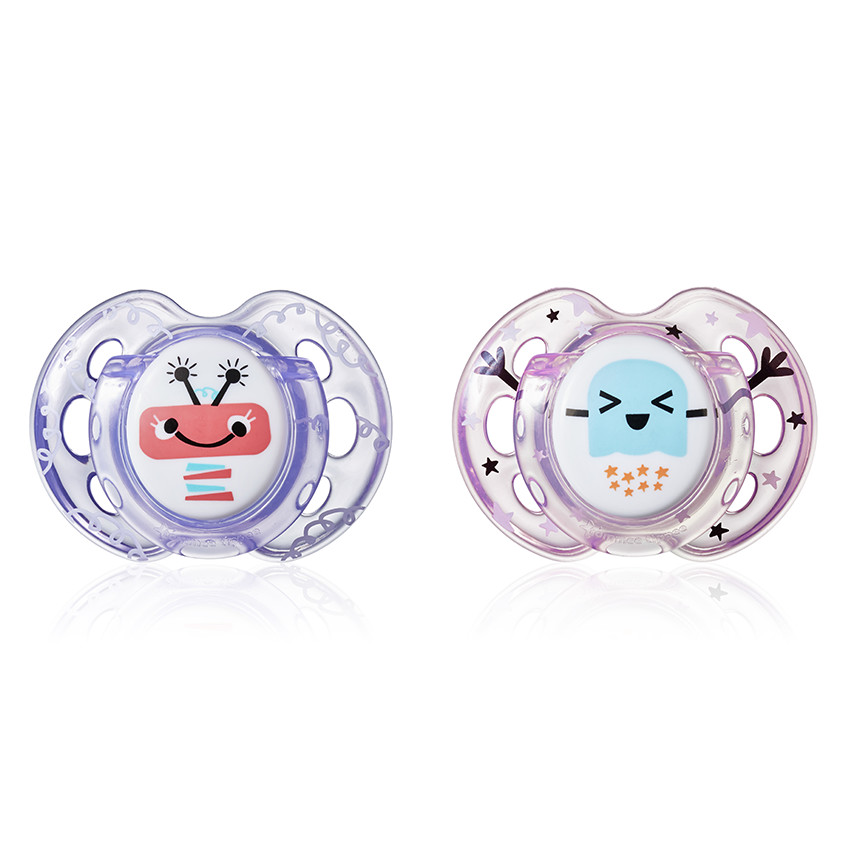 Πιπίλες σιλικόνης FUN 0-6 μηνών 2τμχ  Additional Πιπίλες σιλικόνης FUN 0-6 μηνών 2τμχ