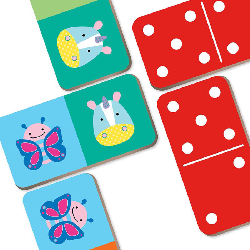 Παιχνίδι Zoo Crew Dominoes Set SKIPHOP 