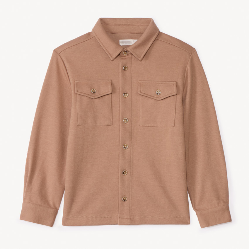 Μπουφάν φλις μονόχρωμο για αγόρι 