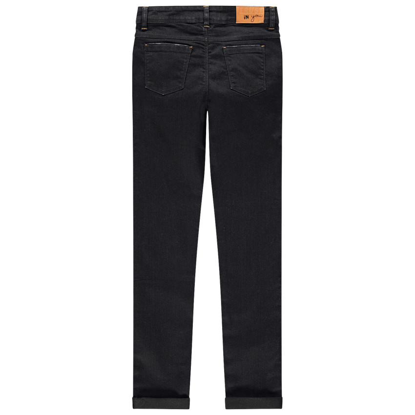 Παιδικά - Τζιν skinny με used όψη, μόνιμες τσακίσεις και σκισίματα 