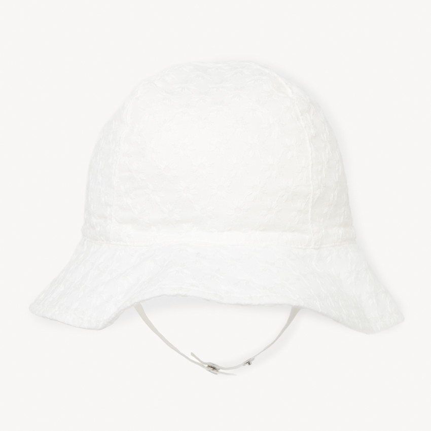 Σαρλότ από broderie anglaise με φιόγκο για bebe κορίτσι 