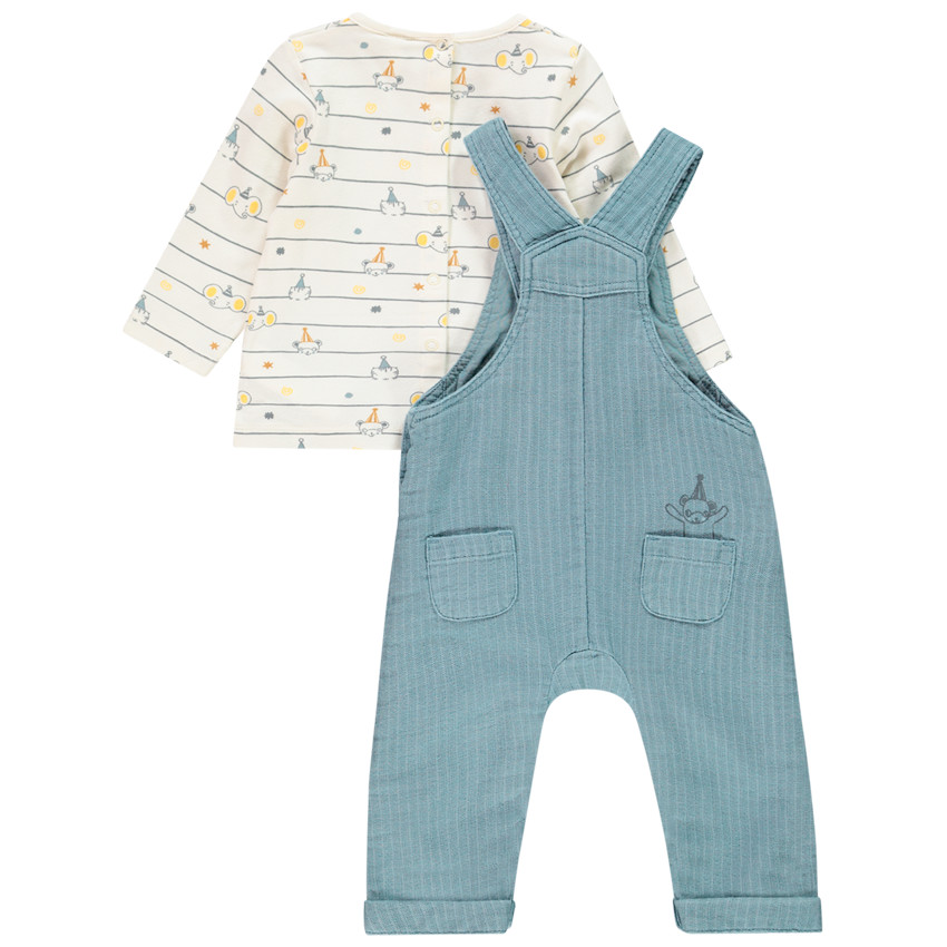 Σετ t-shirt με σχέδιο και σαλοπέτα για bebe αγόρι  Additional Σετ t-shirt με σχέδιο και σαλοπέτα για bebe αγόρι