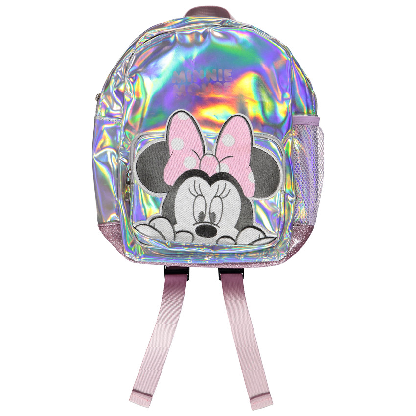 Τσάντα πλάτης effet iridescent patch Minnie Disney για κορίτσι 