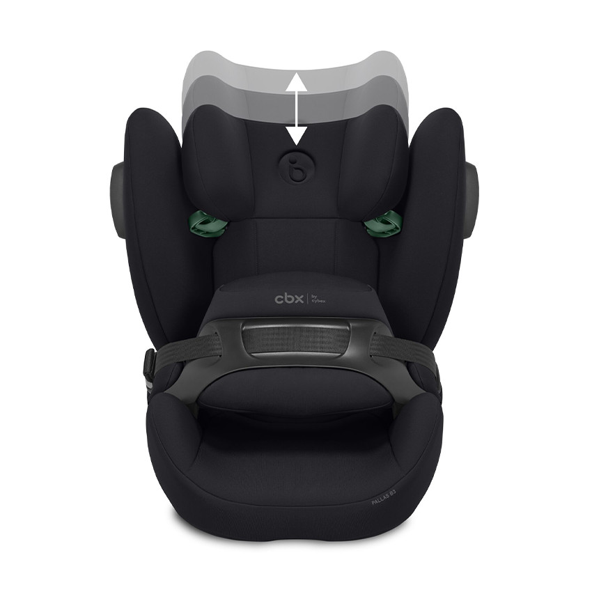 Siège-auto i-Size avec bouclier Pallas B3 pure black 