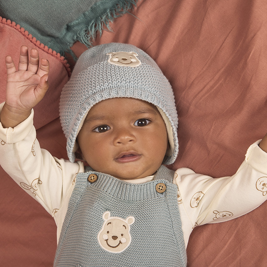 Σύνολο 2 τμχ. με σαλοπέτα Winnie Disney για μωρό αγόρι 