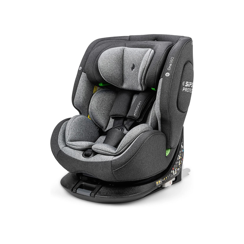 Κάθισμα Αυτοκινήτου ISOfix (0-36kg/40-150εκ. Ύψος) Osann One 360 S i-Size Universe Grey 