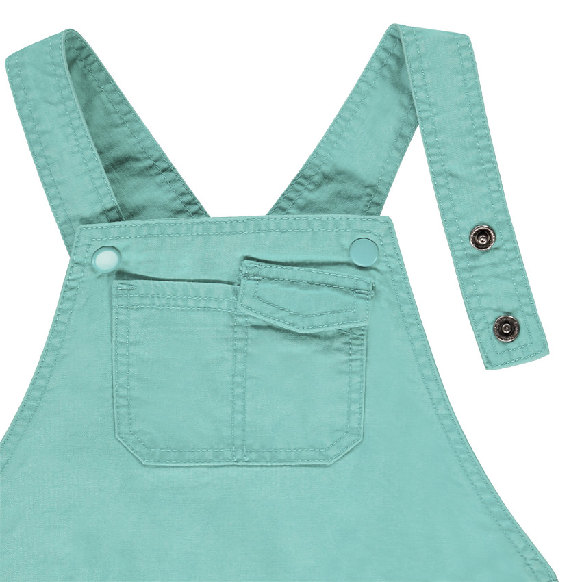 Salopette courte unie pour bébé garçon  Additional Salopette courte unie pour bébé garçon