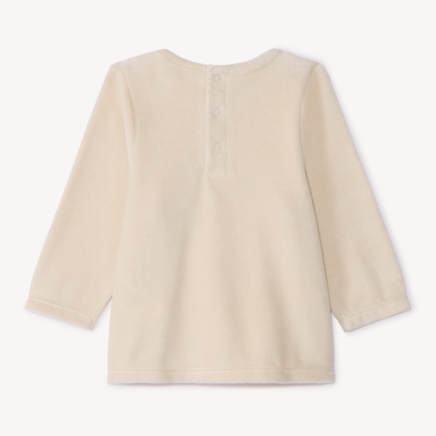 Σετ πιτζάμας 2 τεμαχίων από βελούδο φαντασίας για μωρό 