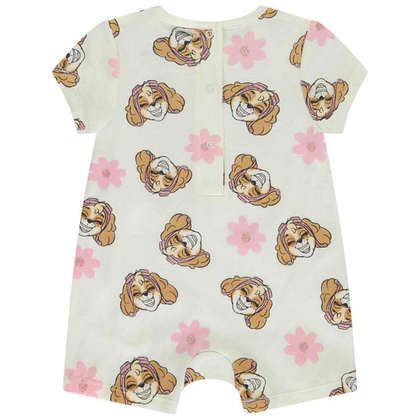 Κοντή ολόσωμη φόρμα με κοντά μανίκια και print Skye Πατ Πατού για bebe κορίτσι  Additional Κοντή ολόσωμη φόρμα με κοντά μανίκια και print Skye Πατ Πατού για bebe κορίτσι