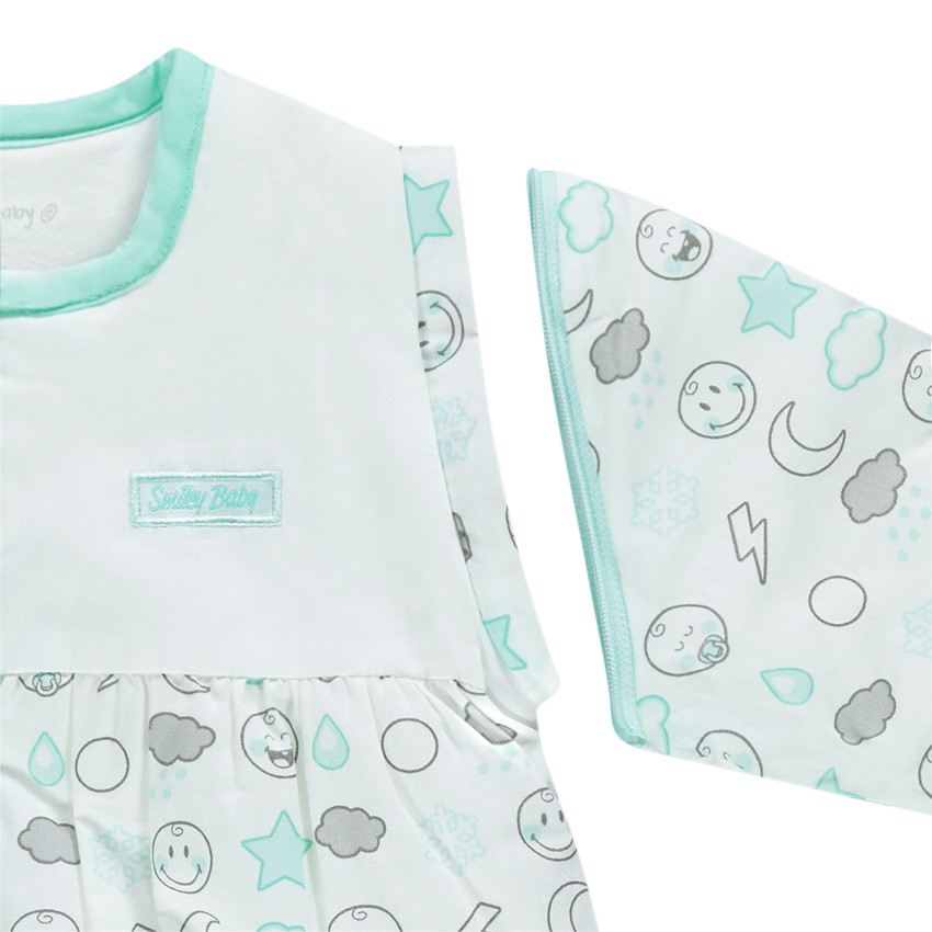 Υπνόσακος με αφαιρούμενα μανίκια και με μοτίβο ©Smiley 