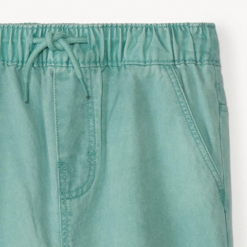 Παντελόνι jogger από απλό ύφασμα για αγόρια 