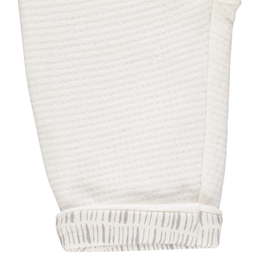 Ensemble pantalon et gilet pressionné en coton fantaisie  Additional Ensemble pantalon et gilet pressionné en coton fantaisie