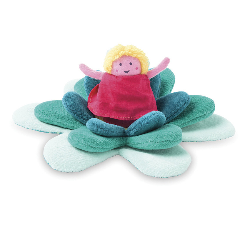 Peluche amovible en jersey et velours fée + fleur  Additional Peluche amovible en jersey et velours fée + fleur