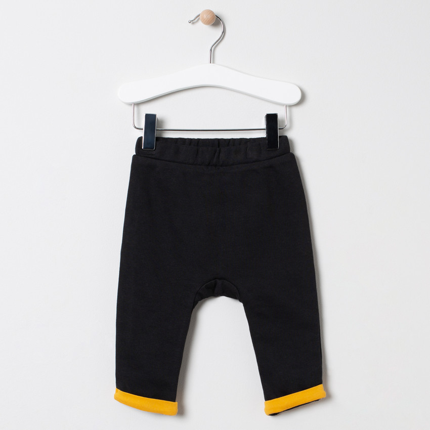 Σετ δίχρωμο σχέδιο ourson με μήνυμα στο πίσω μέρος για bebe αγόρι 