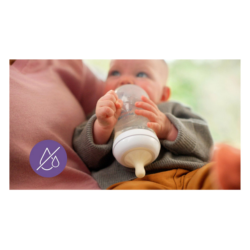 Θηλή μαλακής σιλικόνης Natural Response 1m+ AVENT 