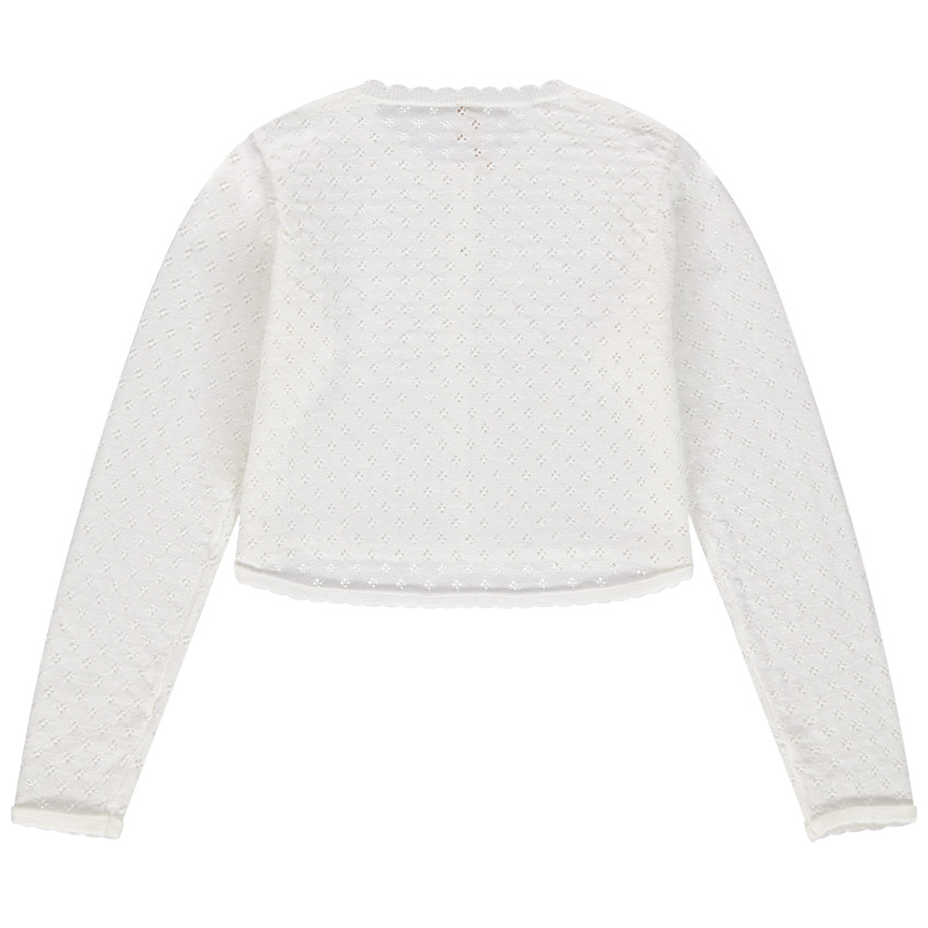 Ζακέτα σε αζούρ πλέξη  