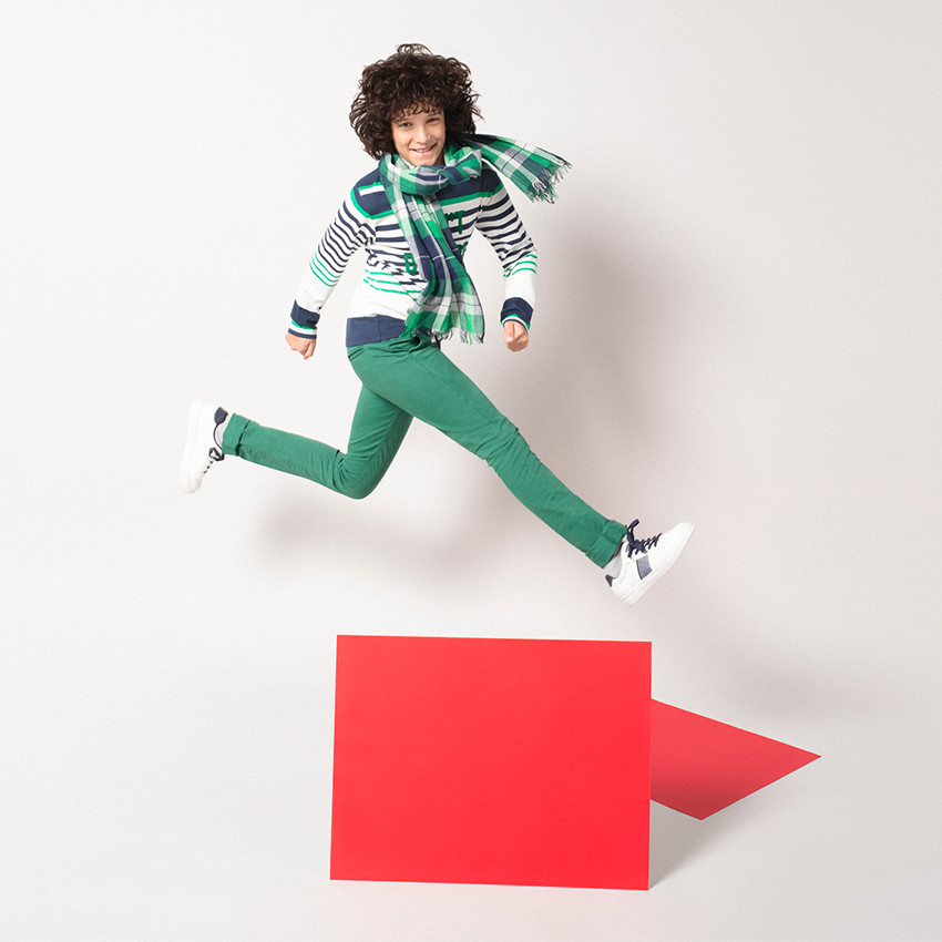 Καρό φουλάρι με κρόσσια 