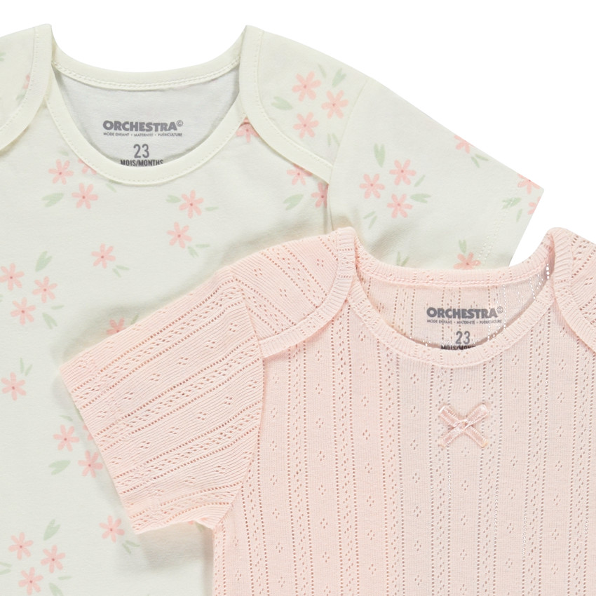 Σέτ από 5 κοντομάνικα φαντασίας μπόντι για κορίτσι με διαφορετικά ανοίγματα ανάλογα με την ηλικία 