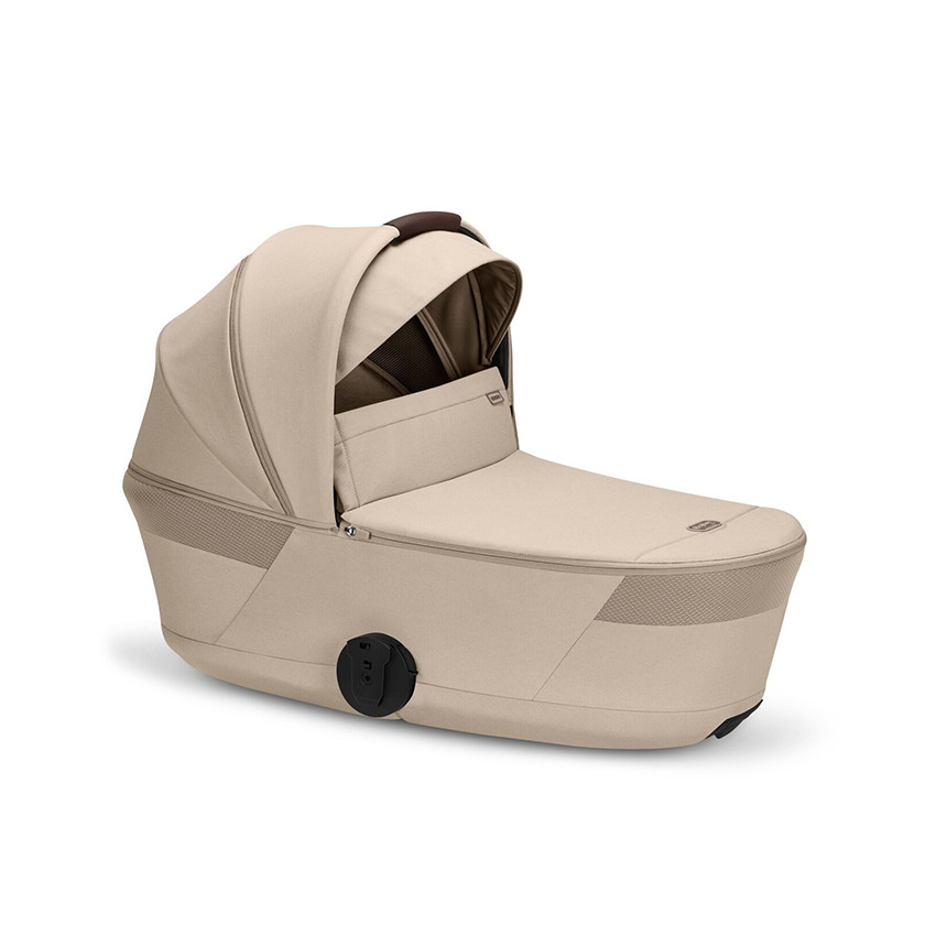 Cybex Balios S Lux Σύστημα Μεταφοράς 2-Σε-1 Με Πτυσσόμενο Πορτ Μπεμπέ Almond Beige 