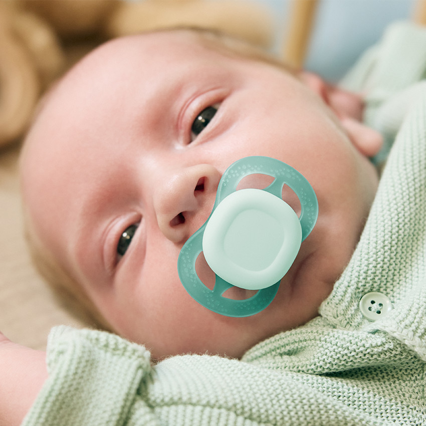 Πιπίλα σιλικόνης ultra soft, 0-2 μηνών 