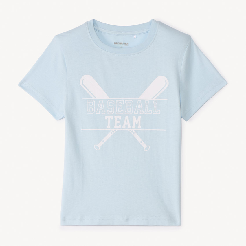 T-shirt κοντομάνικο με σχέδιο φαντασίας για αγόρι 