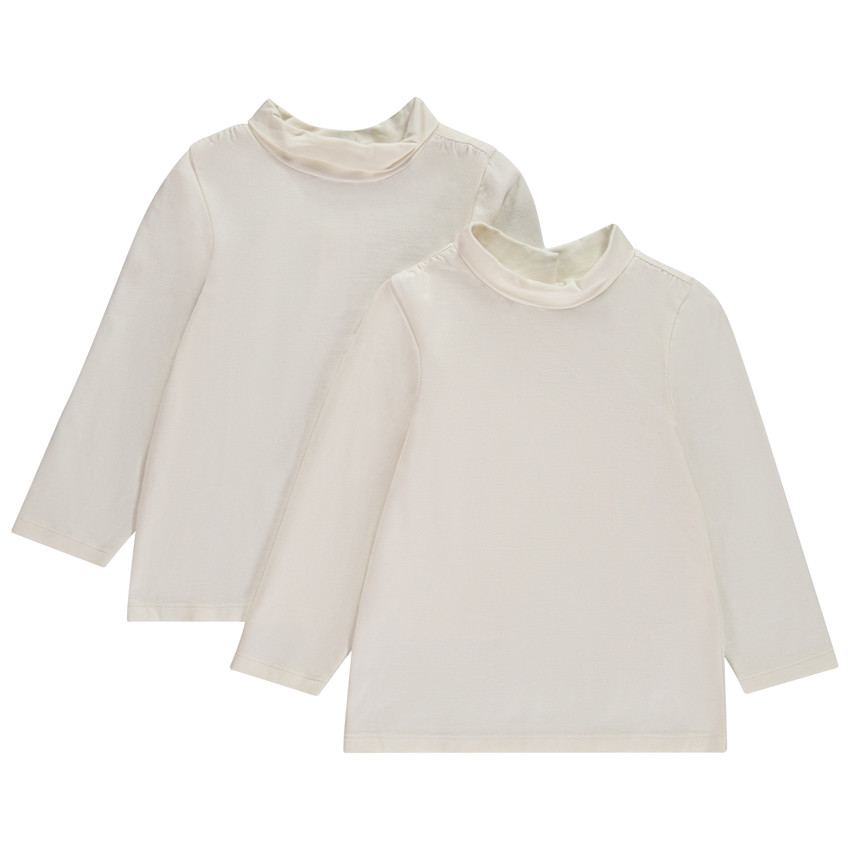 Μονόχρωμο πλεκτό ζιβάγκο για κορίτσι 