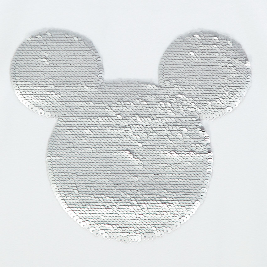T-shirt κοντομάνικο σχέδιο Mickey με παγιέτες μαγικές Main T-shirt κοντομάνικο σχέδιο Mickey με παγιέτες μαγικές