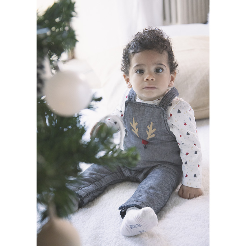 Σαλοπέτα μακρυά σχέδιο renne για bebe αγόρι 