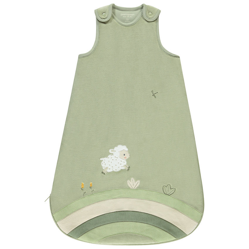 Αμάνικος Υπνόσακος Σε Πράσινο Βελούδο La Vie À La Ferme Tog 2  