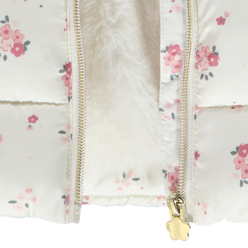 Μπουφάν Grand Froid με floral σχέδιο για bebe κορίτσι 