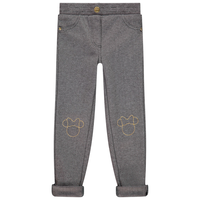 Jegging πλεκτό broderie Minnie Disney για κορίτσι 