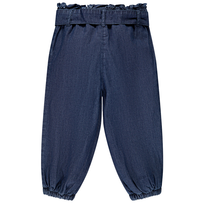 Τζιν με ψηλή ελαστική μέση για bebe κορίτσι 