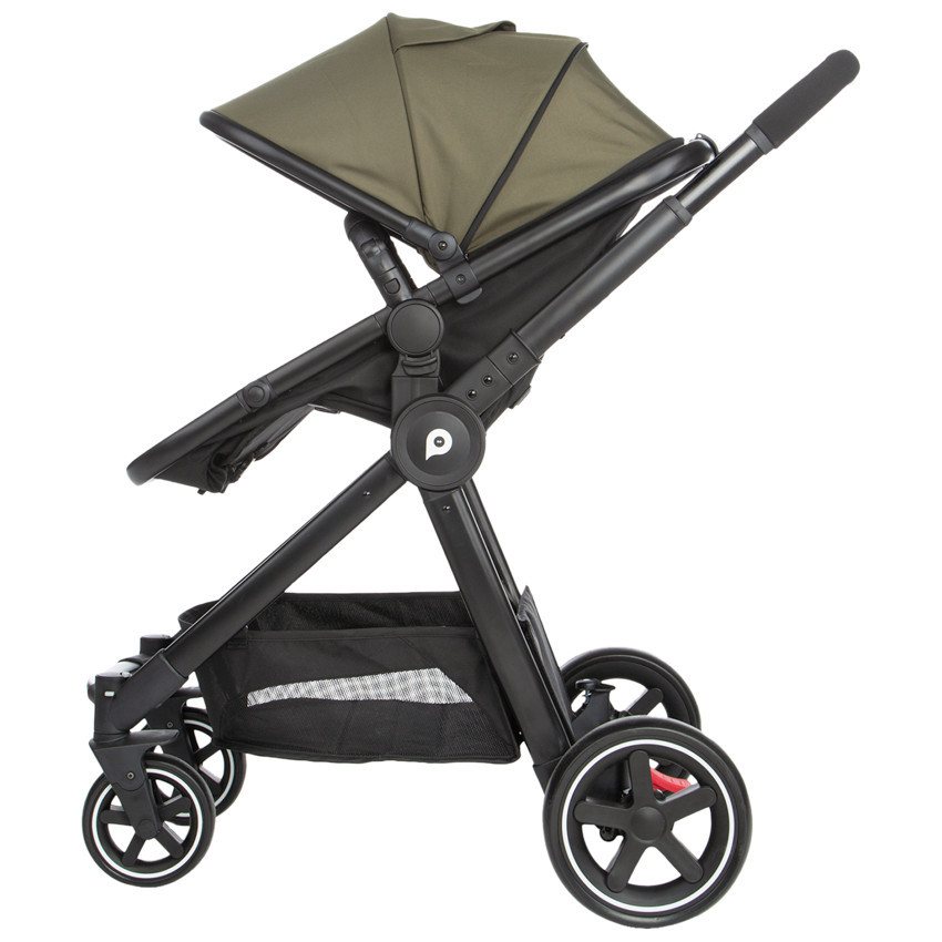 Καρότσι duo Théa 2 σε 1 χακί/μαύρο 