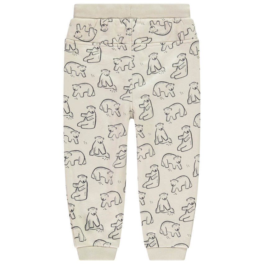 Σετ από 3 joggings από φούτερ φαντεζί για μωρό αγόρι 