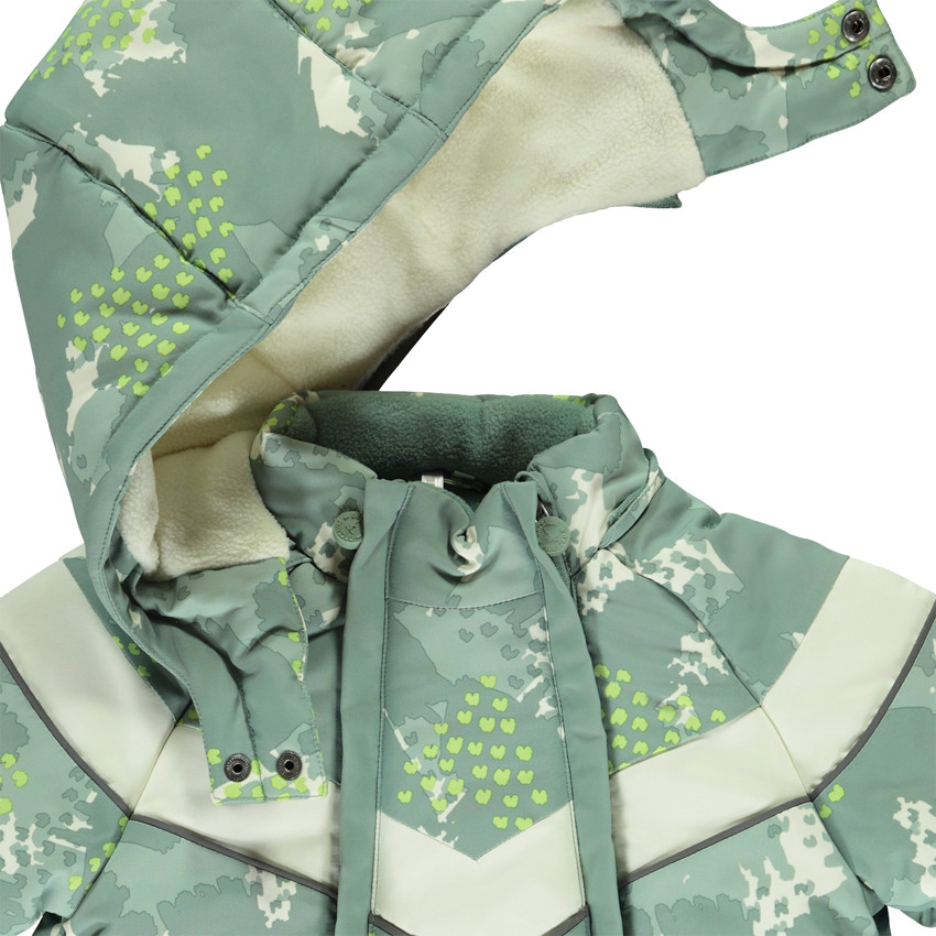 Σακάκι σκι με αποσπώμενη κουκούλα για μωρό αγόρι 